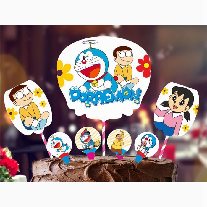 Doraemon Decora Theme Topper