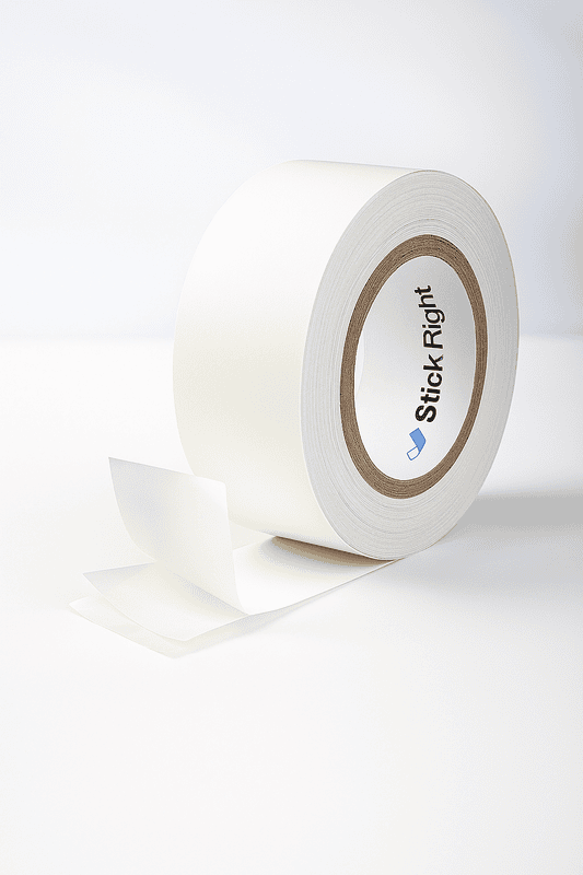 Double Sided Polyester Tape with Double Release - 1" 50M