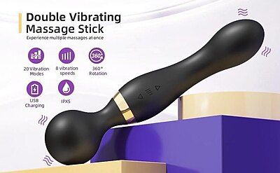 Full Body Personal Handheld Massager for Pain Relief, Wireless Rechargeable Vibration Massager Full Body Personal Handheld Massager for Pain Relief, Wireless Rechargeable Vibration Massager