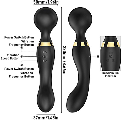 Full Body Personal Handheld Massager for Pain Relief, Wireless Rechargeable Vibration Massager Full Body Personal Handheld Massager for Pain Relief, Wireless Rechargeable Vibration Massager