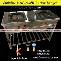 SS Double Burner