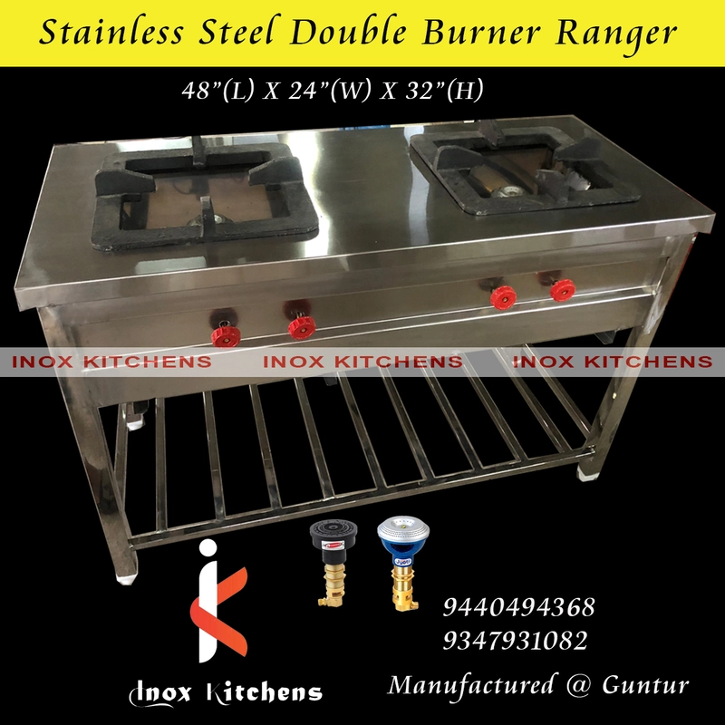 SS Double Burner