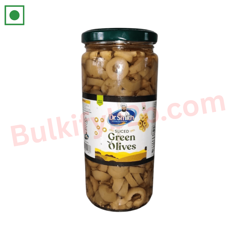 Dr Smith Olive Green Sliced 430g