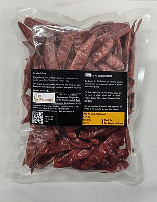 Dry Red Chillies - 100 Grams