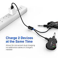 USB A Male to Dual Micro USB Male Splitter Y Cable – 2-in-1 Data & Charging Adapter Cable for Smartphones, Power Banks, Bluetooth Devices, and More USB A Male to Dual Micro USB Male Splitter Y Cable – 2-in-1 Data & Charging Adapter Cable for Smartphones, Power Banks, Bluetooth Devices, and More