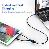 USB A Male to Dual Micro USB Male Splitter Y Cable – 2-in-1 Data & Charging Adapter Cable for Smartphones, Power Banks, Bluetooth Devices, and More USB A Male to Dual Micro USB Male Splitter Y Cable – 2-in-1 Data & Charging Adapter Cable for Smartphones, Power Banks, Bluetooth Devices, and More