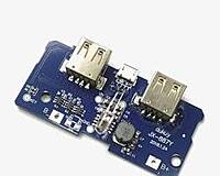 DIY Power Bank Module with Dual USB Output- 3.7V to 5V 2A with 18650 LiPo Charger