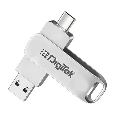 Digitek Dual USB 3.2 128GB Pen Drive with USB-A & Type-C Support – DDUD-128G