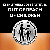 Duracell CR2032 Lithium Coin Cell Batteries – 3V Long Lasting Power