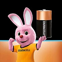 Duracell Ultra D Battery For High-Drain Devices, Flashlight, Toy, Electric Door Lock (Pack of 2)