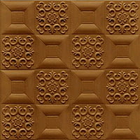 Brown E001 Wall Stickers Panel Self Adhesive