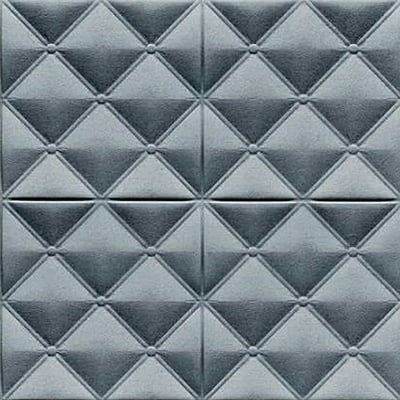 Grey E0011 Wall Stickers Panel Self Adhesive