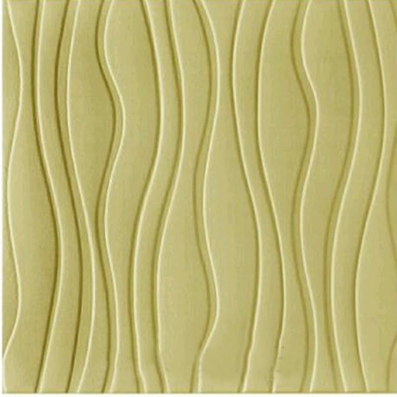 Beige Line Wall Stickers Panel Self Adhesive