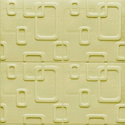 Beige Box Wall Stickers Panel Self Adhesive