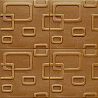 3D Brown Box Wall Stickers