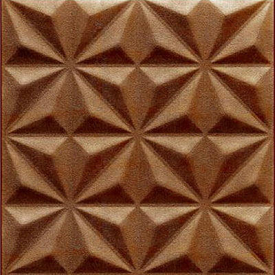 Brown E009 Wall Stickers Panel Self Adhesive