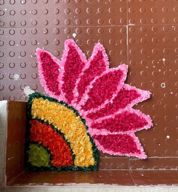 Rangoli Mat - E015