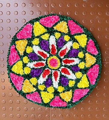 Rangoli Mat - E018