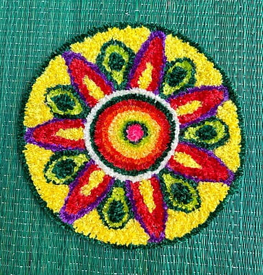 Rangoli Mat - E020 - 1ft