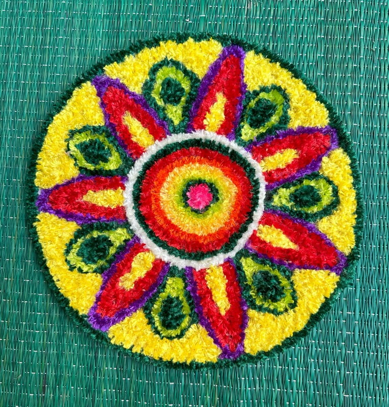 Rangoli Mat - E020 - 1ft