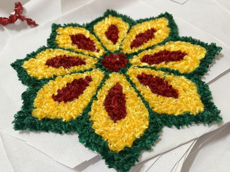Rangoli Mat - E021 - 1ft