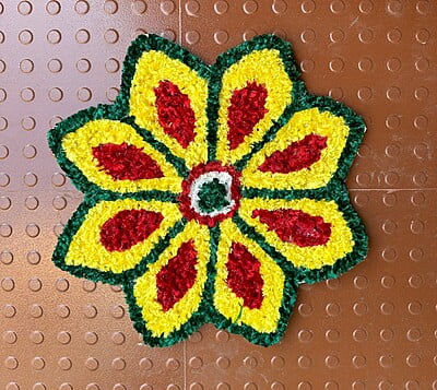 Rangoli Mat - E022 - 1ft