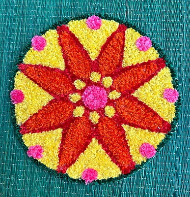 Rangoli Mat - E025 - 1ft