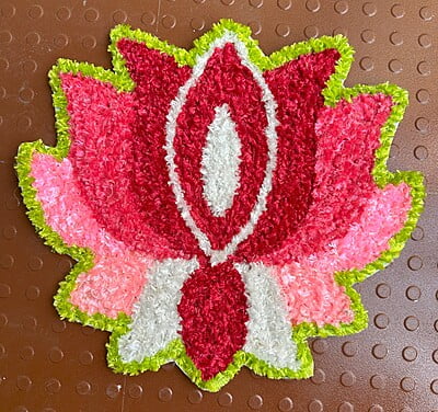 Rangoli Mat - E029 - 1ft