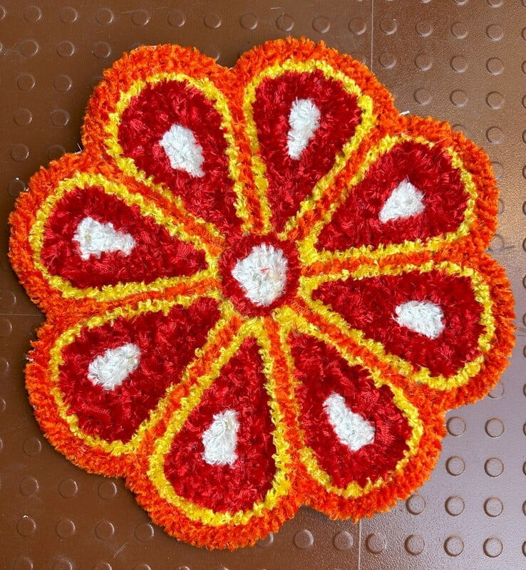 Rangoli Mat - E030 - 1ft