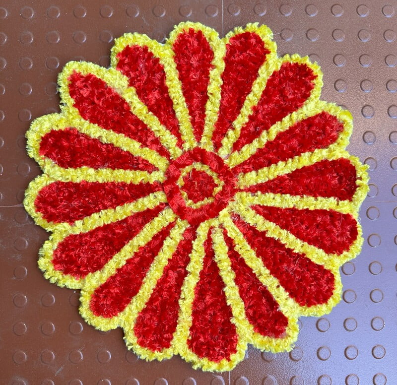 Rangoli Mat - E031 - 1ft