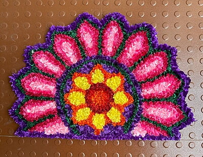 Rangoli Mat - E035