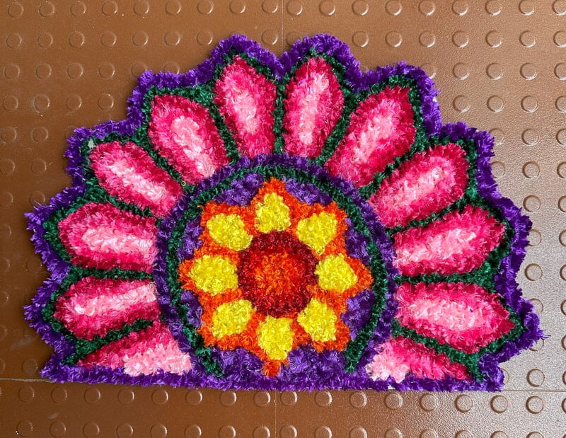 Rangoli Mat - E035