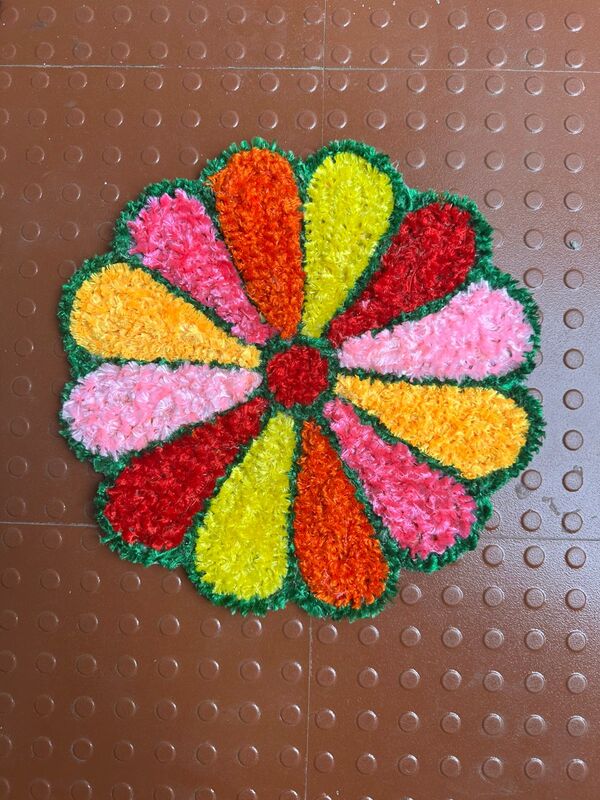 Rangoli mat - E050