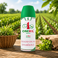 Dhanuka ONEKIL® 10% EC Herbicide (Quizalofop Ethyl 4% + Oxyfluorfen 6% EC) | Vetrivel Agro Services