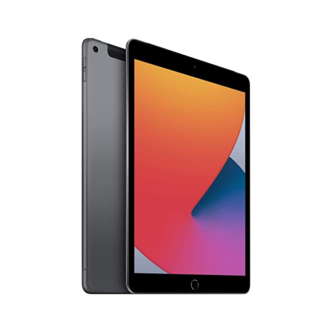 New Apple iPad (10.2-inch, Wi-Fi + Cellular, 32GB) - Space Grey (Latest Model, 8th Generation)