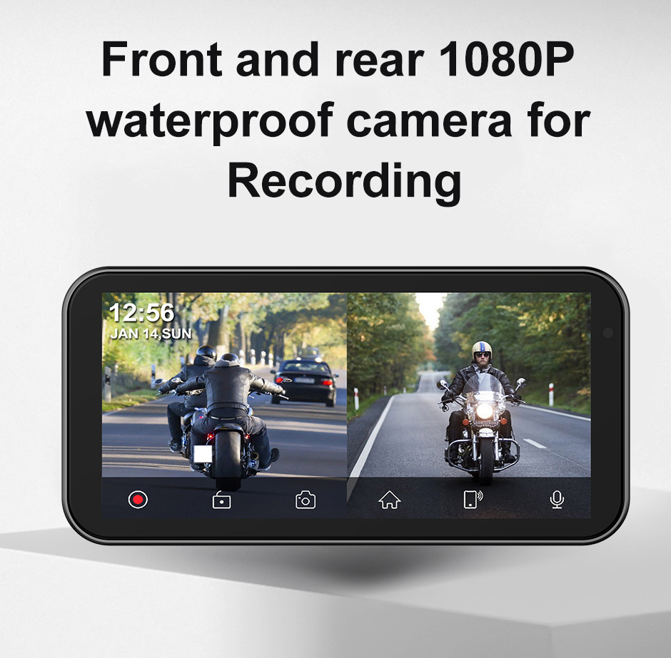 LBC Moto S3 Elite Motorcycle Navigation Screen with Handlebar Remote, Camera & TPMS LBC Moto S3 Elite Motorcycle Navigation Screen with Handlebar Remote, Camera & TPMS