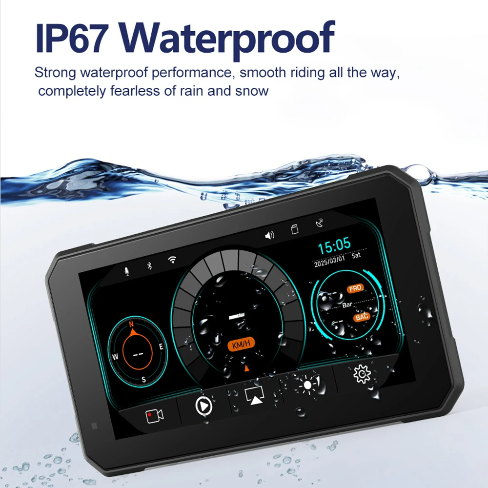 LBC Moto M3 Elite 6.25 inch Navigation with Camera, TPMS, GPS (Magnetic Quick Release) LBC Moto M3 Elite 6.25 inch Navigation with Camera, TPMS, GPS (Magnetic Quick Release)