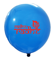 Radhe Radhe Printed balloons for Krishna Janmashtami / Kishna Birthday balloons Decorations for Janmashtami Celebration pack of 30