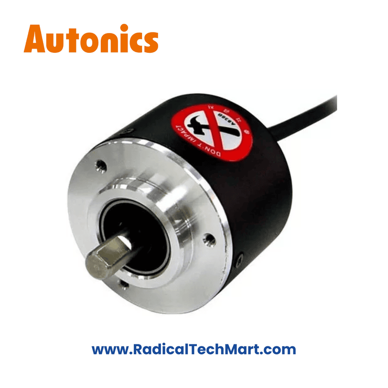 Autonics E50S8-1024-3-T-1 Incremental Shaft Type Rotary Encoder with 1024 P/R Output