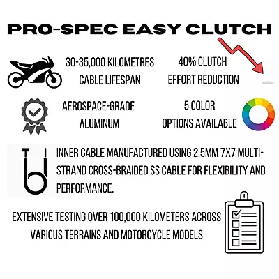 Pro-Spec Easy Clutch Pro-Plus for 650cc & Below (EC 240)