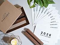 Sustainable Calendar 2026 ( PLANTABLE CALENDAR)
