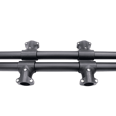 Rigid drone support structure with 20mm diameter for heavy-lift UAV airframes. Rigid drone support structure with 20mm diameter for heavy-lift UAV airframes.