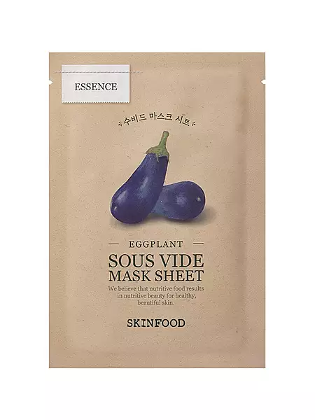 SKINFOOD EGGPLANT SOUS VIDE MASK SHEET