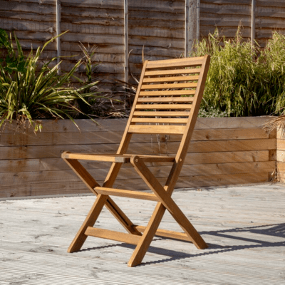 Lia Wooden Folding Garden Chair (Set of 2) Lia Wooden Folding Garden Chair (Set of 2)