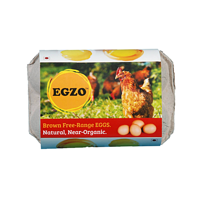 EGZO Free Range Brown Eggs 6pcs EGZO Free Range Brown Eggs 6pcs