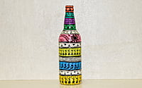 Handpainted traditional bottle home decor collection