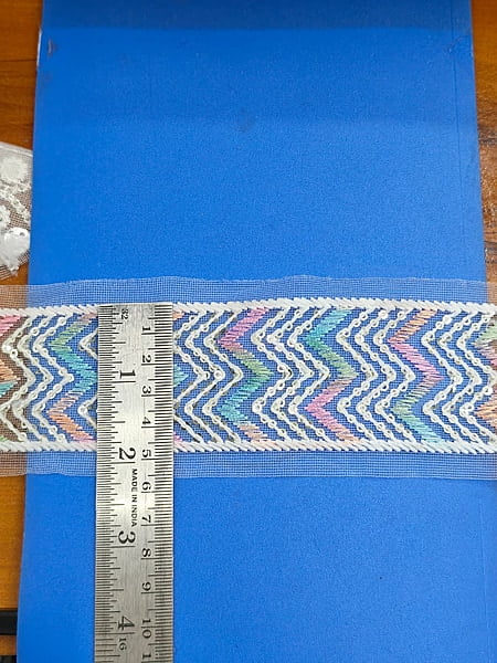 3MM 2 Inch Barfi Arrow Mix Design 20 Mtr