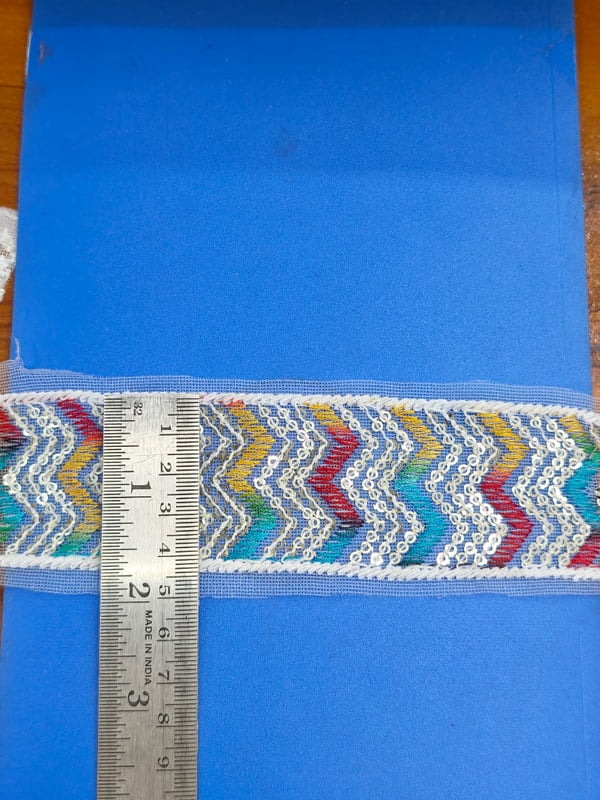 3MM 2 Inch Barfi Arrow Mix Design 20 Mtr