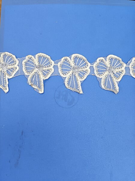 Beads Bow Tie Lace 9 M