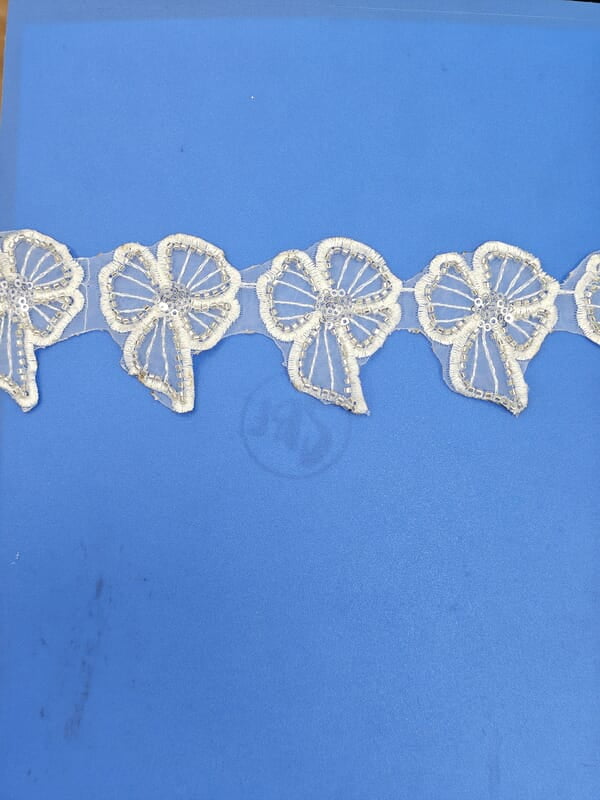 Beads Bow Tie Lace 9 M